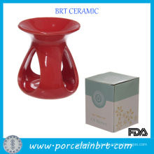 Cadeaux Ceramic Red Teadrop Aroma Burner